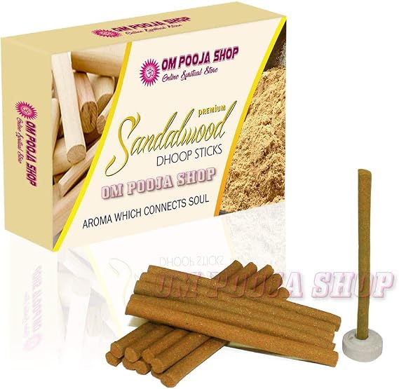 Premium Sandalwood Dhoop Sticks - 100pcs
