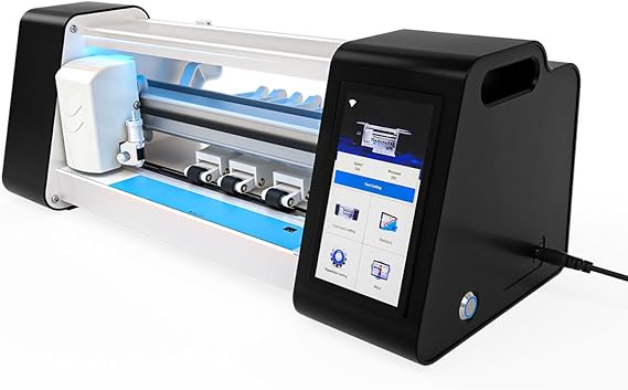 Automatic Film Cutting Machine, Intelligent Control Hydrogel TPU Film Cutter, with Touch Screen, Mobile Phone Screen Protector Cutter for Mobile Phones, Tablets, Game Consoles, Laptops