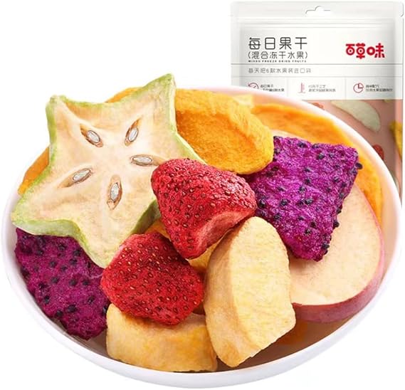 McKona Freeze Dried Fruit Freeze Dried Strawberry Frozen Berries Fruit Fruit Snacks Dried Mango Urban Fruit Mango Healthy Snacks Freeze Dried Sweets (Mixed Fruit)