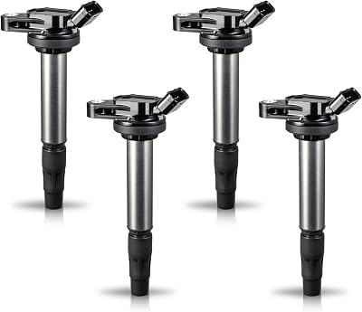 ENA Set of 4 Ignition Coil Pack Compatible with Toyota Corolla Prius V Matrix CT200H Scion XD 2009 2010 2011 2012 2013 2014 2015 2016 2017 2018 2019 2020 1.8 2.0 2.4 for UF596 UF619