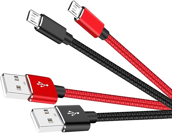 PS4 Controller Charger Cable for Xbox One Controller,PS4 Charging Cable Dualshock 4 Controller,PS4 Vita Slim Pro Play,Micro USB Cable Data Wire for Playstation 4 Controller Cord for Xbox One S X 6ft