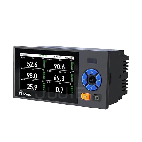 Industrial Data Recorder Muti Channels Temperature Sensor Datalogger Curve USB Data Transfer Data Logger(2 Channels)
