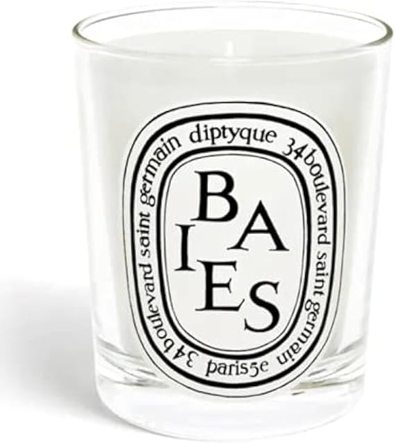 Diptyque Baies Candle 190g - (Tangy Coolness of Freshly Picked Blackcurrant Berries)