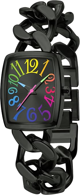 Bisley Watch for Women Chain Metal Bracelet Watch Rectangular Watch Easy to Read Waterproof Watch