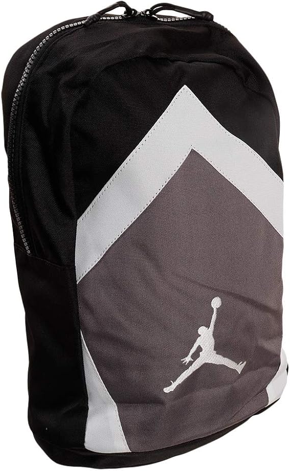 NIKE Jordan Diamond Backpack (One Size, Black/Grey/White)