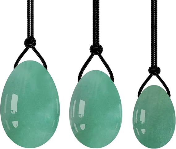 Yoni Egg Kege Ball 100% Natural Jade Women Kegel Exerciser Drilled and Undrilled Feminine Balls,Drilled Egg No Box