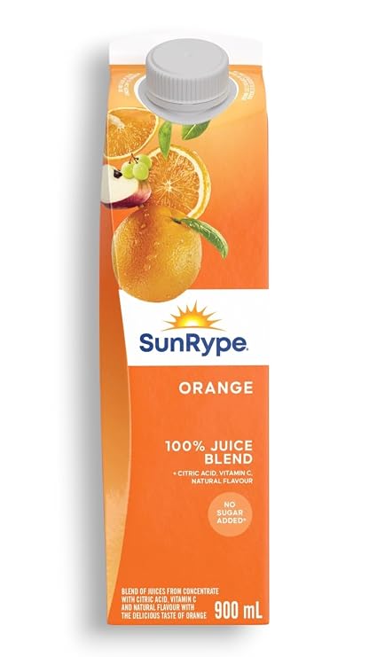 SunRype Fruit Juice, Orange, 900ml/30.4 fl. oz.