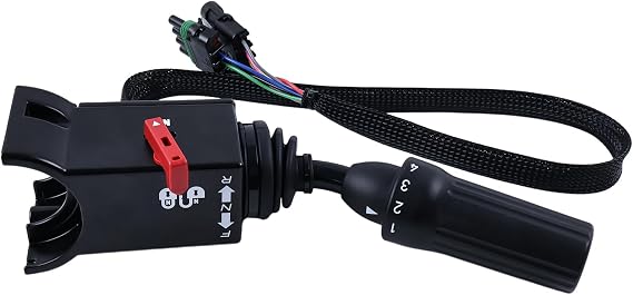 zt truck parts 4-Gears Shifter Selector Joystick Controller AT176801 for John Deere 4 Wheel Drive Loader 444H 444J 544G 544H 544J 624H 624J 644H 644J 744H 844J 444JR