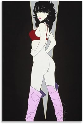 Patrick Nagel Painting Illustration City Girl Fashion Art Poster 41 Poster Decorative Painting Canvas Wall Art Living Room Posters Bedroom Painting 16x24inch40x60cm