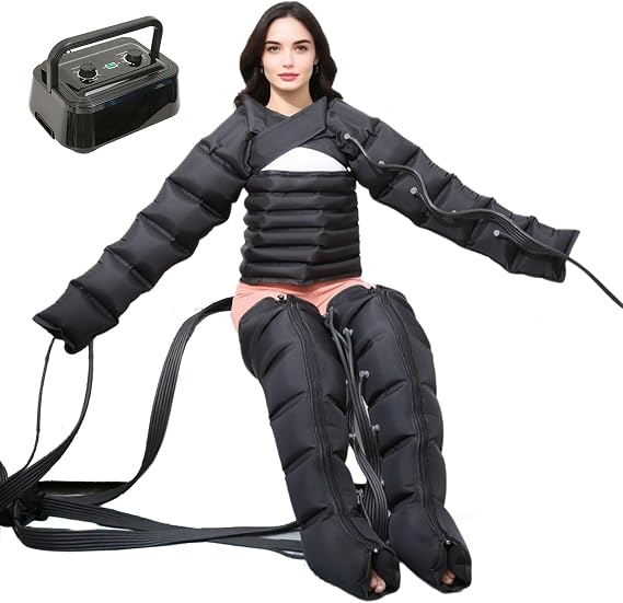 Leg Massager for Circulation and Pain Relief, Electric Compression Boots for Lymphatic Drainage, Calf Massagers for Pain and Circulation, Pressotherapy and Lymphatic Drainage