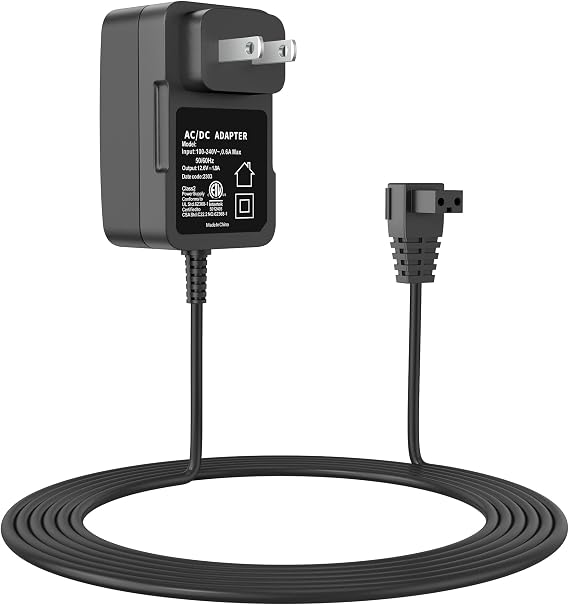 AC DC Adapter 12.6V for Robotic Pool Vacuum Cleaner, Power Adapter Charger Compatible with Wybot Osprey 200/300/700, Ofuzzi Cyber 1000/1200, Pondee X1, Vidapool VRPC01 Pool Cleaner