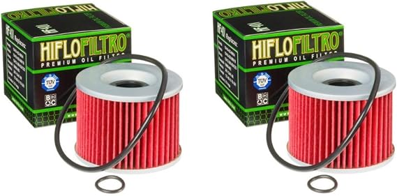 Twin Pack Oil Filter Compatible with Kawasaki 440 Z Ltd 1980 1981 1982 1983 1984 1985