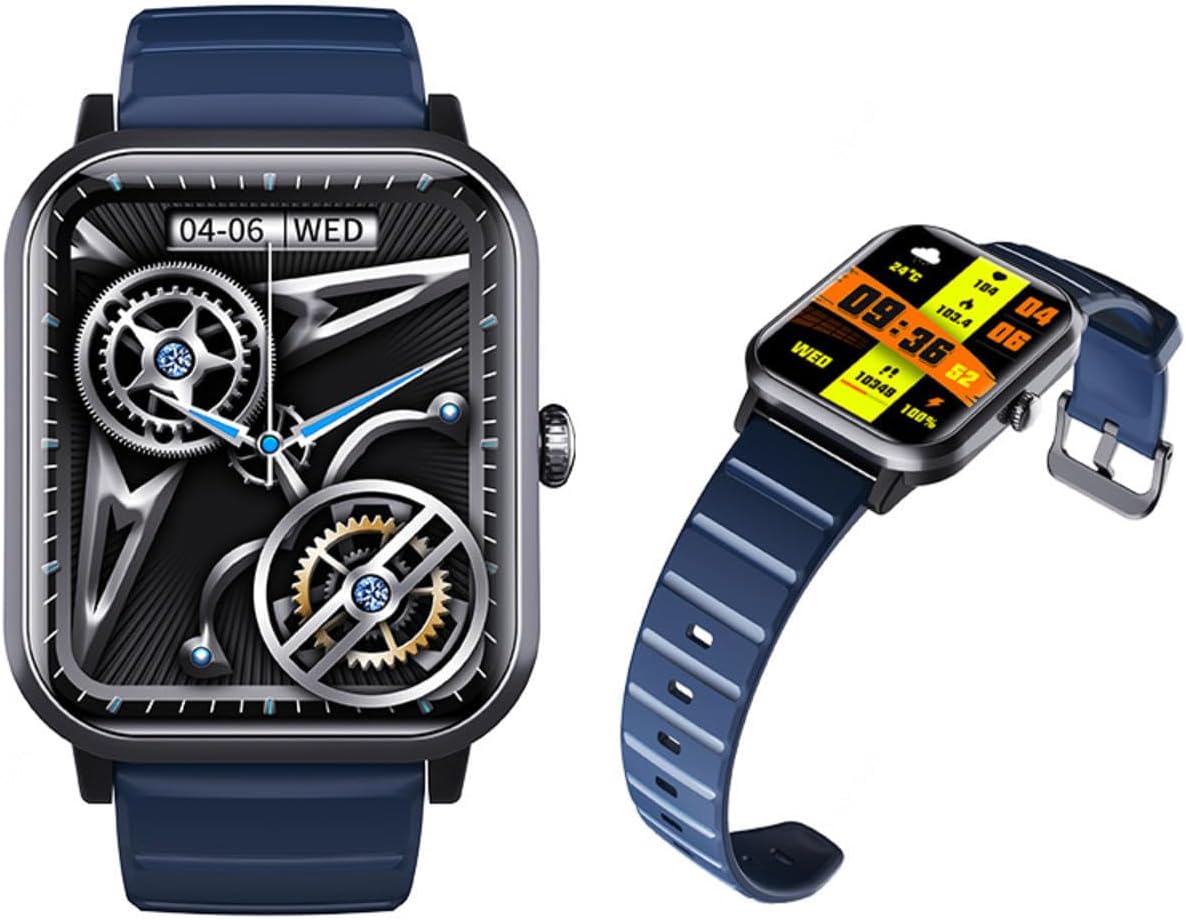 2025 Smart Watches - Watch That Monitors Bp 1.9 Vital Watch Sleep Tracker Fitness and Sports F330629,Blue