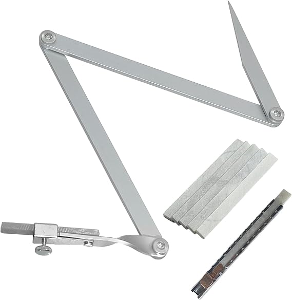 Up to 24" Contour Radius Marker, Curve O Mark with 5 Soapstone & Holder