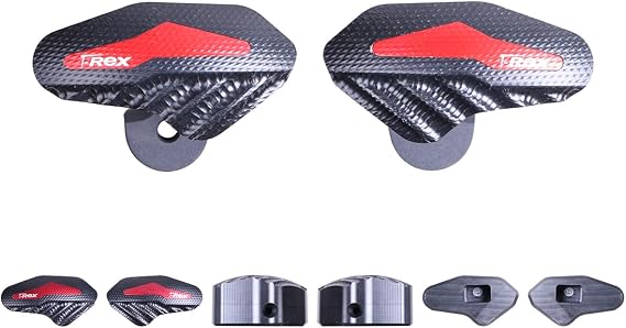 T-Rex Racing No Cut Frame Sliders Compatible with Aprilia 2024-2025 RS 457 (Red)