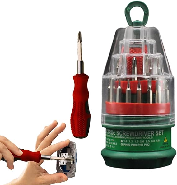 Screw Driver Set Kit Steel Repair Precision Hand Tools