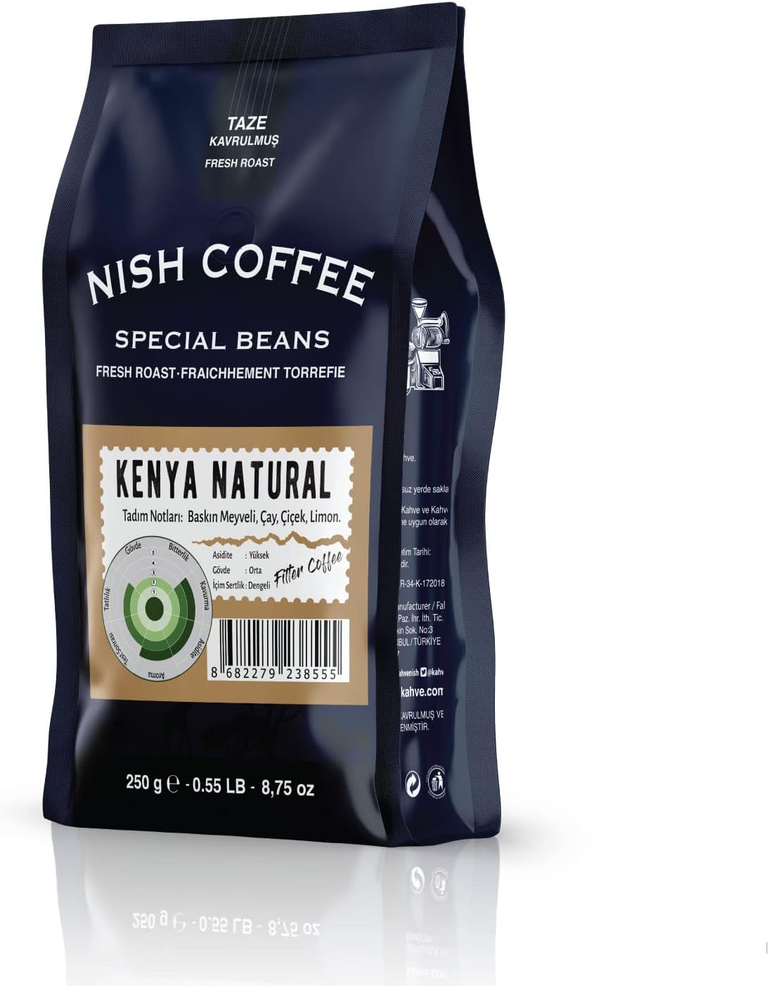 Nish Filter Coffee Kenya Natural 250 gr
