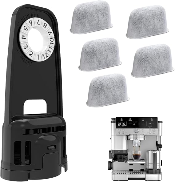 1x Filter Holder & 5X Filters Set Compatible with Ninja Espresso Machine