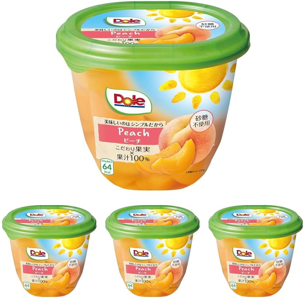 Doll Fruit Pack Peach 425g x4