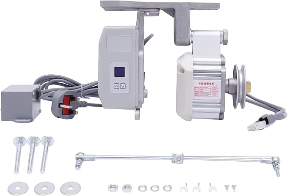 550w Sewing Machine Motor, Industrial Brushless Servo Motor, Up to 6000 RPM, Led Display, Silent Energy Saving Motor, Suitable for Home Textiles, Industrial Manufacturing