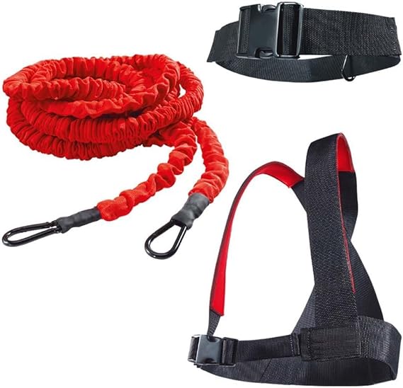 Dynamic Resistance Trainer for Resistance Training to Improve Strength, Power, and Agility 5m/2m Elastic Cord Set