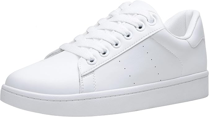 Vepose Women's Fashion Sneakers, Lace Up Low Top Platform Tennis Shoes | Comfortable fashion walking shoes, low top, memory foam cushioning, lace up, cute style for work, travel and weekends