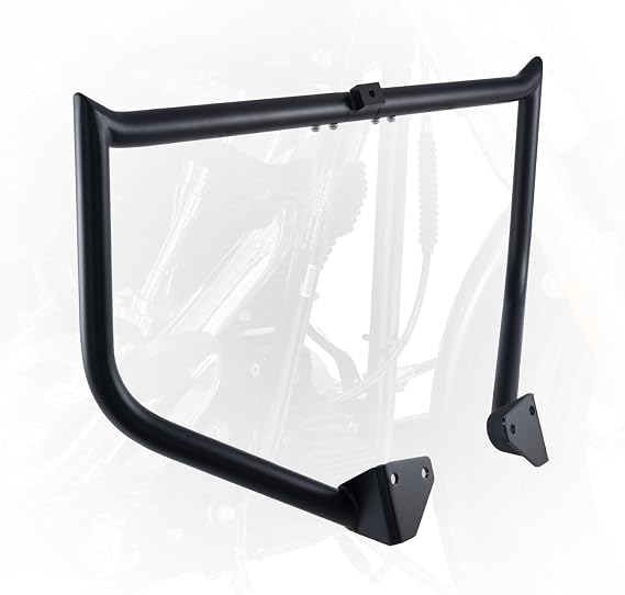 Chopped Engine Guard for Dyna 2006-2017 Models(Black)