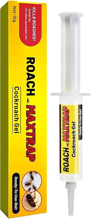 Rakiuty Powerful Cockroach Gel Bait, 10G, Ready to Use