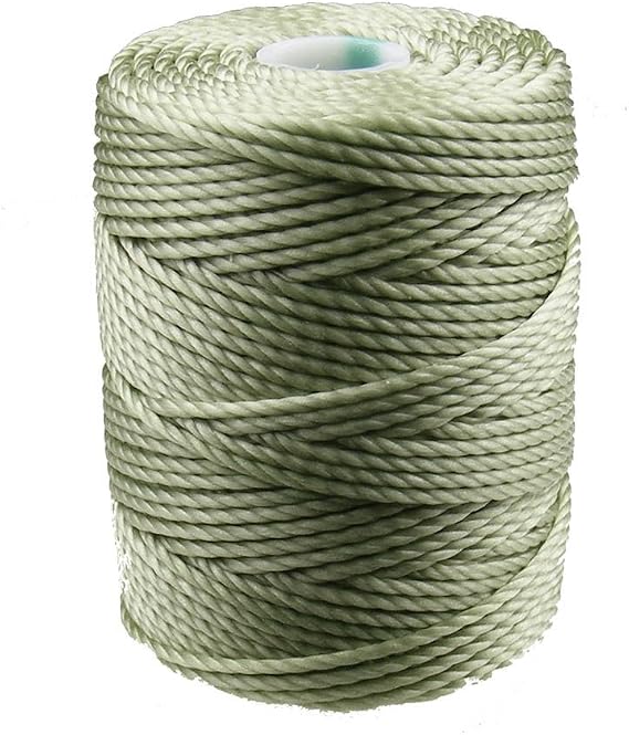 C-Lon Tex 400 Heavy Weight Bead Cord, Peridot - 1.0mm, 39 Yard Spool