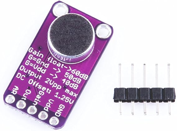 DollaTek MAX9814 Electret MIC Microphone Amplifier Module Auto Gain Control for Arduino