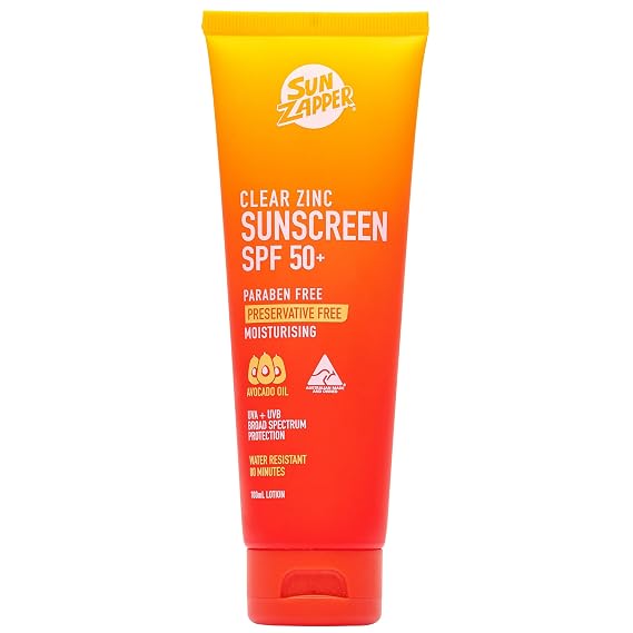 Sun Zapper Clear Zinc Sunscreen Lotion SPF 50+ 100mL