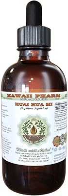 Hu Zhang Alcohol-Free Liquid Extract, Hu Zhang Polygonum Cuspidatum Dried Root Glycerite Hawaii Pharm Natural Herbal Supplement 2 oz