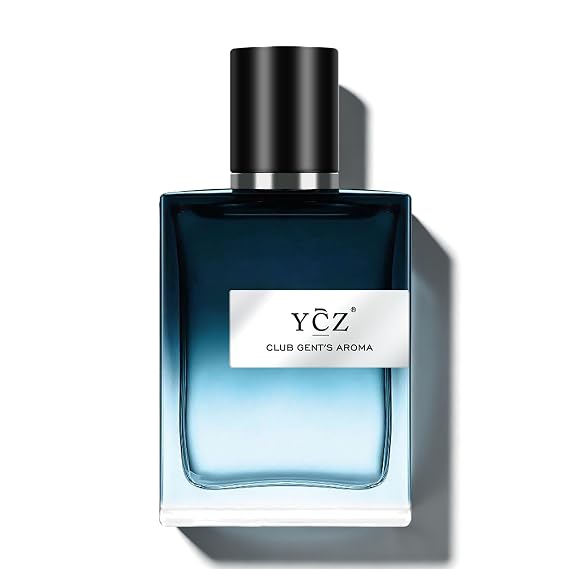 Ycz Club Gentleman's Aroma Eau de Parfum for Men, 1.7 fl oz | Long-Lasting Aromatic Fougere Scent With Bergamot, Ginger, And Cedarwood Notes For Parties, Date Night, And Gifts.