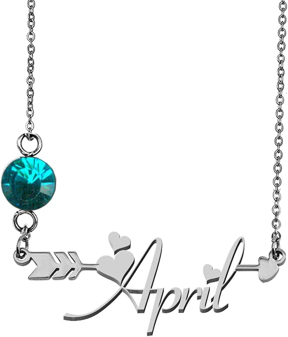 Custom Initial Silver Arrow Pendant Name Necklace