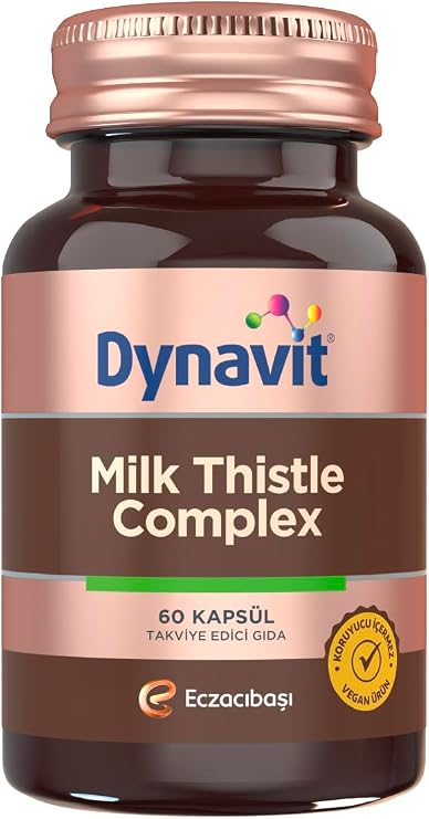 Dynavit Milk Thistle Complex 60 Kapsül - Deve Dikeni Tohum, Silimarin, Enginar, Karahindiba, Maydanoz