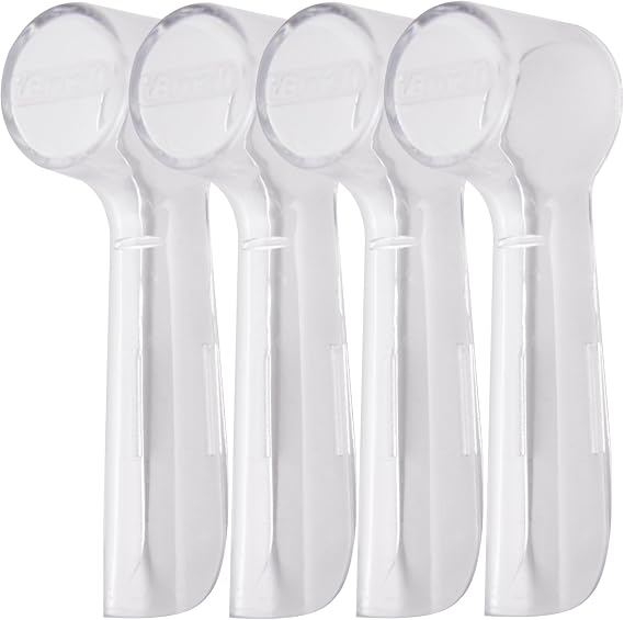 ibrush Coated Toothbrush Holders for Ibrush Bathrooms - Electric Toothbrush Covers Covers - Toothbrush Protector - 4-pack