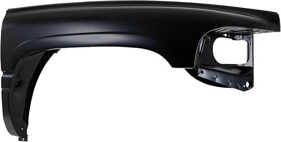 Evan Fischer Front Passenger Side Fender Compatible with 1994-2001 Dodge Ram 1500, 1994-2002 Ram 2500, Ram 3500, Primed Steel with Antenna Hole CH1241186