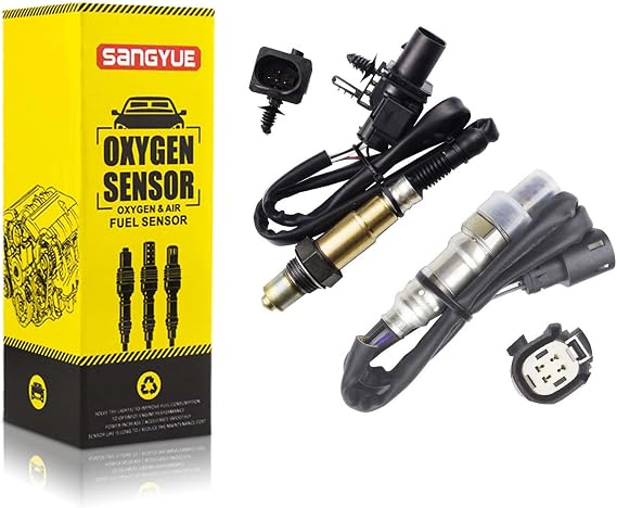 2PCS Oxygen O2 Sensor 1 & 2 for Ford Focus 2.0L 2012 2013 2014 2015 2016 2017 2018 Upstream + Downstream