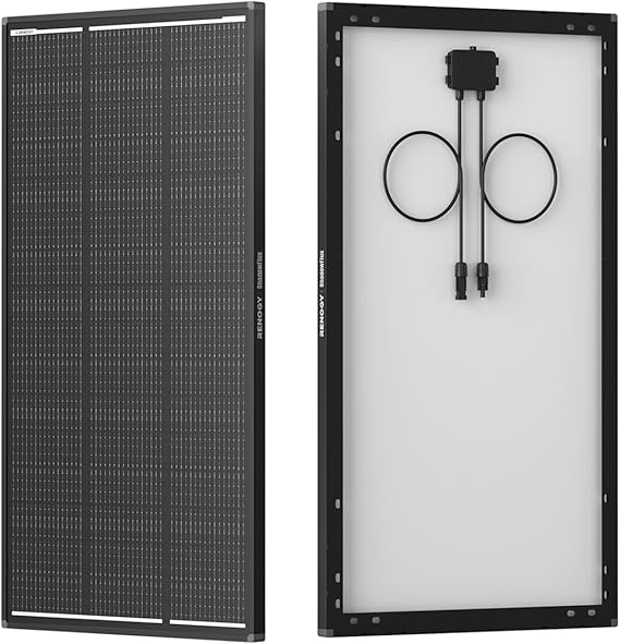 Renogy ShadowFlux Solar Panel 120 Watt, N-Type 25% High-Efficiency