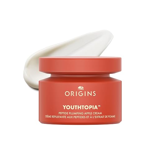 Origins Youthtopia Peptide Plumping Apple Moisturizer | Anti-Aging Face Cream | With Peptides, Squalane & Apple Stem Cells, 1.7 Fl Oz