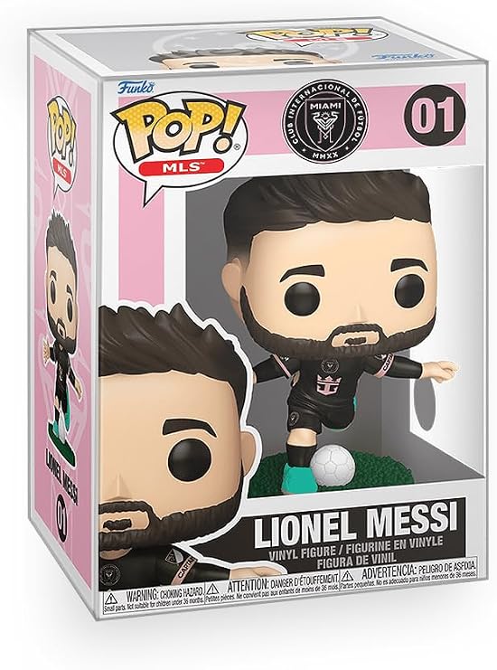 Epic Collectibles Pop Soccer - Lionel Messi Inter-Miami Vinyl Figure