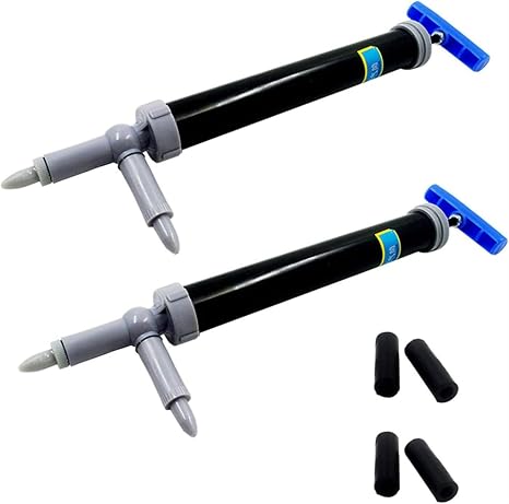 Dual Purpose Pump Physical Education Toys Vacuum Pump Physics Instrument Manual Inflation Pressure Cylinder