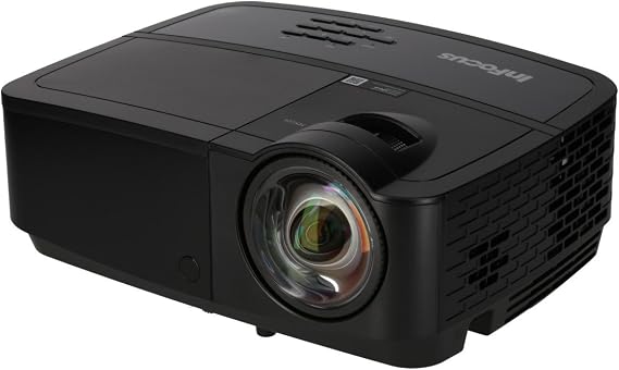InFocus IN126STa WXGA Short Throw Projector, 3300 Lumens, HDMI, LAN, Wireless-ready