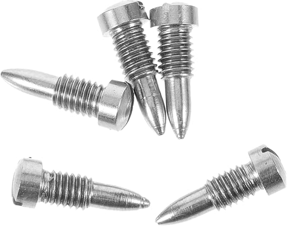 Saxophone Repair Screws Kit 5 Pcs Tapered Nail Replacement Parts for Alto Tenor Saxophone Musical Instrument Maintenance Parts for Repair and Replacement