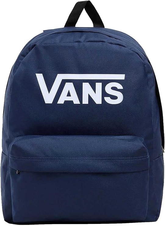Vans Old Skool Print Backpack, Dress Blues, One Size