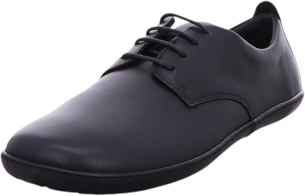 GROUNDIES Palermo Barefoot Oxford Shoes for Men - Comfortable Leather Mens Dress Shoes with Wide Toe Box, Neutral Footbed, and Zero Drop Outsole