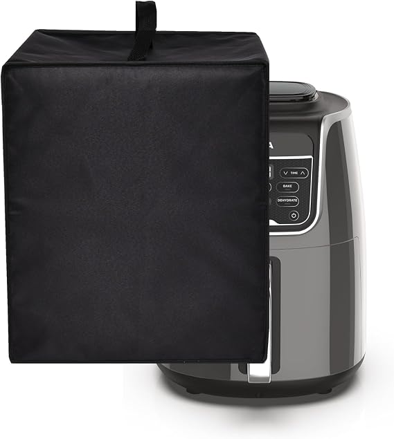 AF-WAN Dust Cover for Air FryerWaterproof,Compatible With Ninja AF150AMZ/AF161 Max XL Air Fryer (Black)