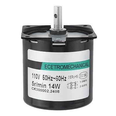 60 RPM AC Motor Synchronous Gear Motor 110V 60KTYZ CWCCW High Torque Permanent Magnet Micro Electric Motor