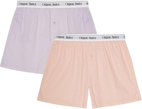 Organic Basics Men's Easy Boxer Shorts 2-pack Underwear