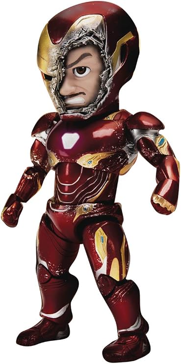 Avengers Infinity War: Iron Man MK50 (Battle Damaged Version) EAA-070SP Egg Attack Action Figure, Multicolor